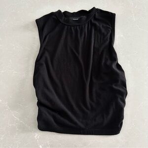 Black Sleeveless Top